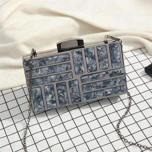 Planet Gates Grey / Small Byoung 2018 Fashion Acrylic Clutch Women Evening Bag Party Clutch Handbag Ladies Shoulder Bag For Part Pink Evening Handbag