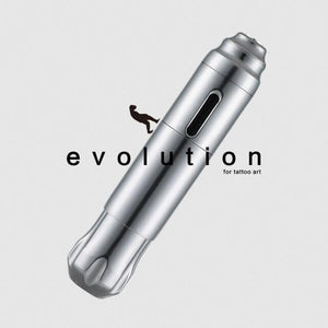 Planet Gates Grey Solong Hybrid Rotary Tattoo Pen Machine Kits 8000RPM DC 5.5 Interface Permanent Make Up Strong Quiet Motor Tattoo Body&Art EM118