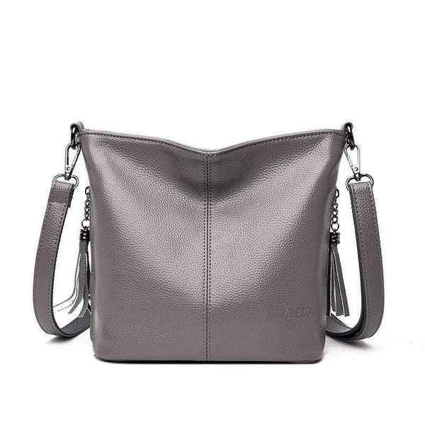 Summer Small Solid Colors Leather Shoulder Bags Girl Messenger Bag Female  Luxury Handbags