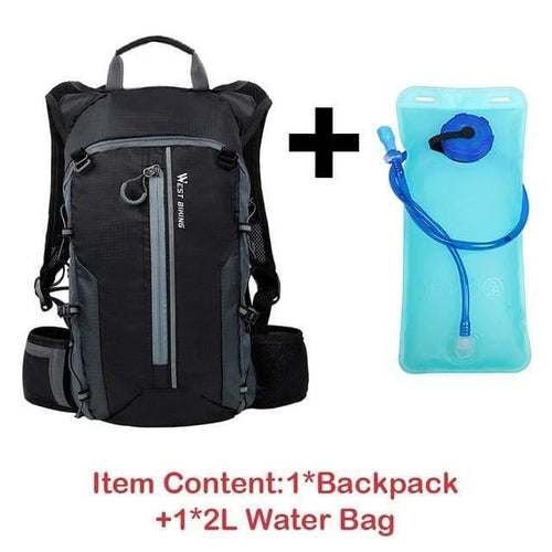Planet Gates Grey-Water bag / China Waterproof Bicycle Bag Cycling Backpack Breathable 10L Ultralight Bike Water Bag Climbing Cycling Hydration Backpack