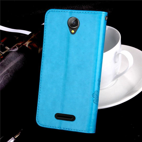 Planet Gates Grey / X3 / Case & Strap Luxury Leather Phone Case For Doogee X3 / X5 Max  X5 Max Pro / F5 / X6 X6 Pro Back Cover Flip Shell Wallet Stand