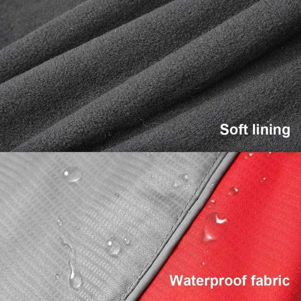 Planet Gates Grey / XXL Clothes Reflective Waterproof Pet Jacket Winter Coat Puppy Clothing For Small Medium Large Dogs Pitbull French Bulldog