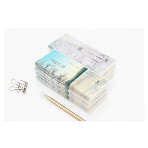 Planet Gates Grid Hand book sketchbook notebook portable memo pad mini writing pads diary Korean travelers creative school pocket books