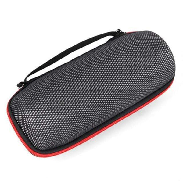 Planet Gates Grid ZOPRORE EVA Hard Carrying Travel Case for JBL Charge 5 Charge5 Waterproof Wireless Bluetooth Speaker (Black+Grid)