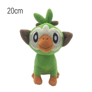 Sobble Scorbunny Grookey Yamper Zacian Cartoon Elf figure plush soft stuffed Collection toys for Children Christmas gift