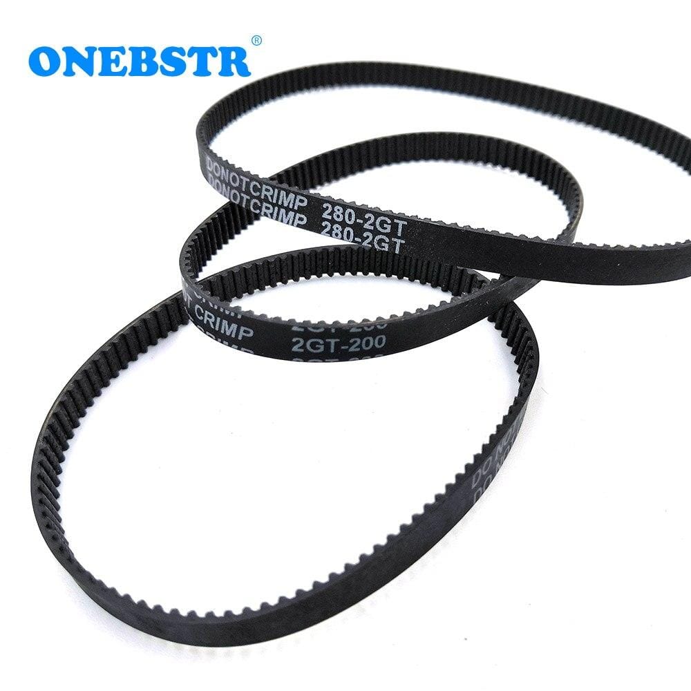 Planet Gates GT2 Closed Loop Timing Belt Rubber 2GT 6mm 110 112 122 158 200 280 300 400 610 752 852 1220 1524 mm Synchronous Belts 3D Printer