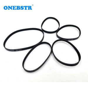 Planet Gates GT2 Closed Loop Timing Belt Rubber 2GT 6mm 110 112 122 158 200 280 300 400 610 752 852 1220 1524 mm Synchronous Belts 3D Printer