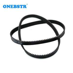 Planet Gates GT2 Closed Loop Timing Belt Rubber 2GT 6mm 110 112 122 158 200 280 300 400 610 752 852 1220 1524 mm Synchronous Belts 3D Printer