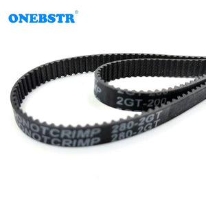 Planet Gates GT2 Closed Loop Timing Belt Rubber 2GT 6mm 110 112 122 158 200 280 300 400 610 752 852 1220 1524 mm Synchronous Belts 3D Printer