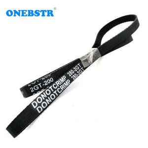 Planet Gates GT2 Closed Loop Timing Belt Rubber 2GT 6mm 110 112 122 158 200 280 300 400 610 752 852 1220 1524 mm Synchronous Belts 3D Printer