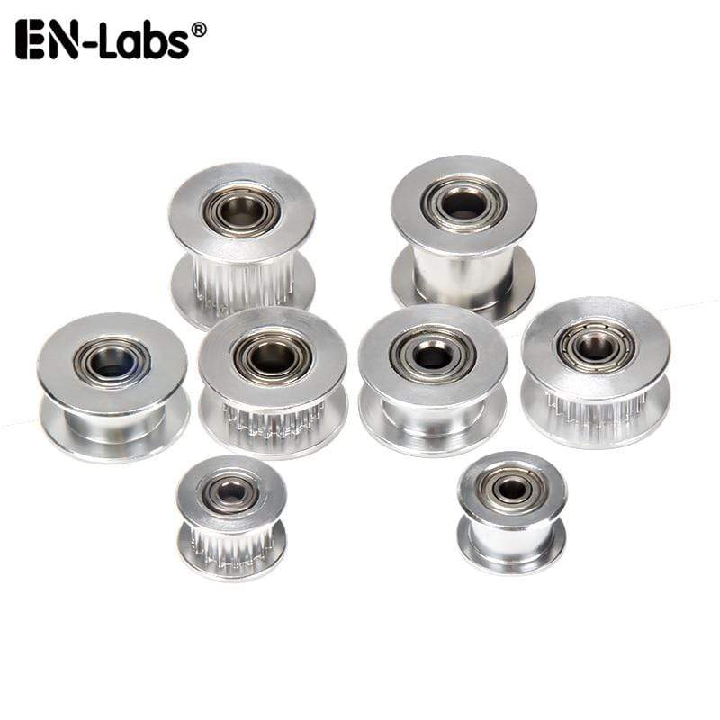 Planet Gates GT2 Idler Timing Pulley 16 Teeth 20Toothed,2GT Belt Wheel Width 6mm 10mm Bore 3mm 5mm Aluminium Passive Gear 3D Printers Parts