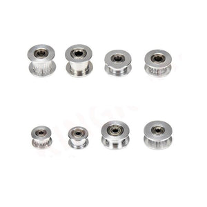 Planet Gates GT2 Idler Timing Pulley 16 Teeth 20Toothed,2GT Belt Wheel Width 6mm 10mm Bore 3mm 5mm Aluminium Passive Gear 3D Printers Parts