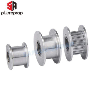 Planet Gates GT2 Idler Timing Pulley 16-tooth 20-Teeth with 3mm or 5mm Bore with Bearings for 3D Printer Parts Timing Belt 6mm 10mm