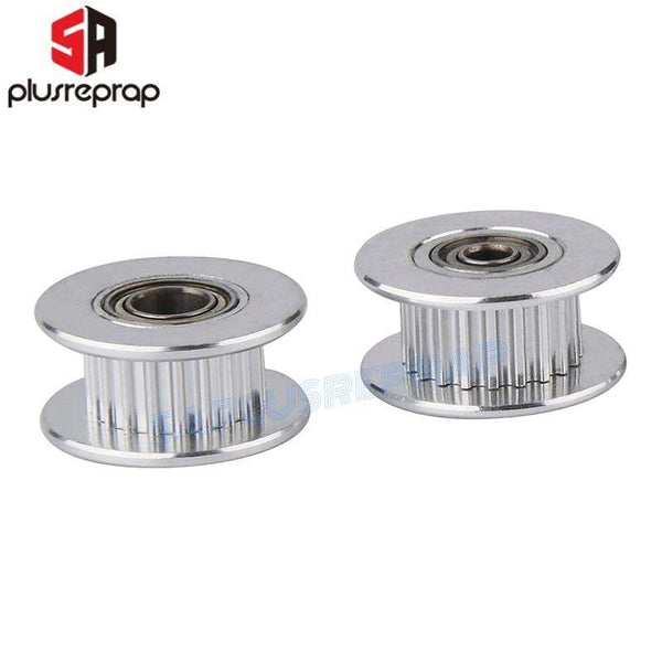 Planet Gates GT2 Idler Timing Pulley 16-tooth 20-Teeth with 3mm or 5mm Bore with Bearings for 3D Printer Parts Timing Belt 6mm 10mm