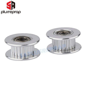 Planet Gates GT2 Idler Timing Pulley 16-tooth 20-Teeth with 3mm or 5mm Bore with Bearings for 3D Printer Parts Timing Belt 6mm 10mm