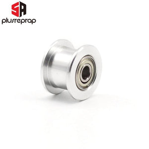 Planet Gates GT2 Idler Timing Pulley 16-tooth 20-Teeth with 3mm or 5mm Bore with Bearings for 3D Printer Parts Timing Belt 6mm 10mm