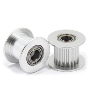 Planet Gates gt2 timing belt pulley 6mm 10mm bandwidth 16 teeth  20 teeth tooth tensioner bore 3mm 4mm 5mm inner hole roller MXL pulley