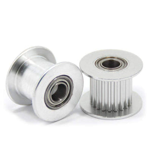 Planet Gates gt2 timing belt pulley 6mm 10mm bandwidth 16 teeth  20 teeth tooth tensioner bore 3mm 4mm 5mm inner hole roller MXL pulley