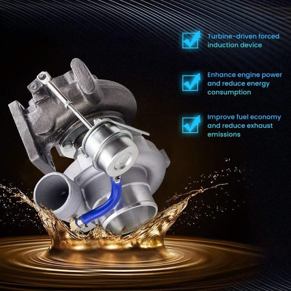 Planet Gates GT25 GT28 T25 T28 GT2871 GT2860 Universal 0.6A/R Turbo Turbocharger 400HP+ Water Cooled A/R .60 .64 Journing bearing Turbine