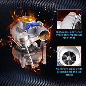 Planet Gates GT25 GT28 T25 T28 GT2871 GT2860 Universal 0.6A/R Turbo Turbocharger 400HP+ Water Cooled A/R .60 .64 Journing bearing Turbine