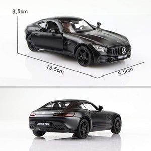 Planet Gates GTS Matte Black CLS 63 AMG Collection Mode Toys For Children Simulation Exquisite Diecasts Toy Vehicles RMZ city Car Styling 1:36 Alloy Car