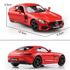 Planet Gates GTS Red CLS 63 AMG Collection Mode Toys For Children Simulation Exquisite Diecasts Toy Vehicles RMZ city Car Styling 1:36 Alloy Car