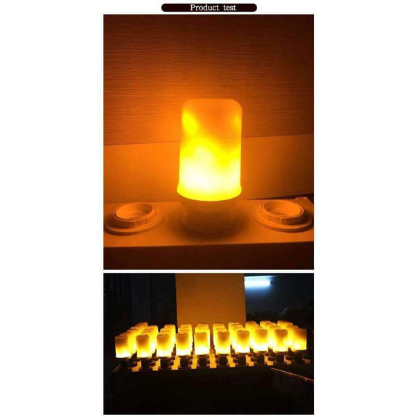 Planet Gates GUGI E27 2835 99 LEDs Flame fire Light 7W Led Lamp Flickering Flame Effect Corn light Decorative lamp Creative bulb IC 85V-265V