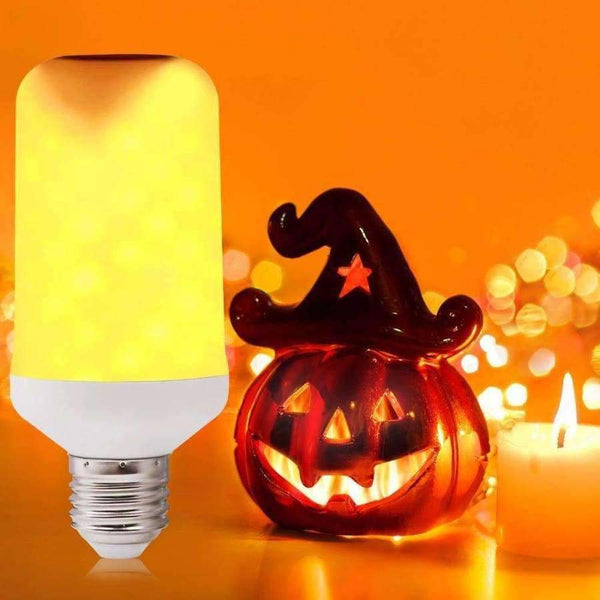 Planet Gates GUGI E27 2835 99 LEDs Flame fire Light 7W Led Lamp Flickering Flame Effect Corn light Decorative lamp Creative bulb IC 85V-265V