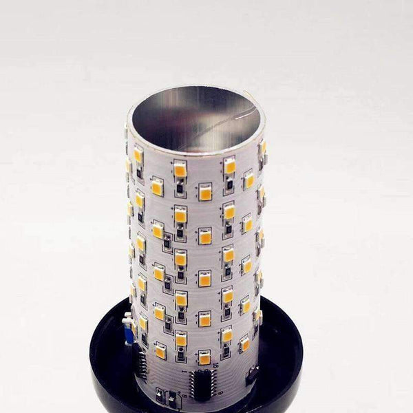 Planet Gates GUGI E27 2835 99 LEDs Flame fire Light 7W Led Lamp Flickering Flame Effect Corn light Decorative lamp Creative bulb IC 85V-265V