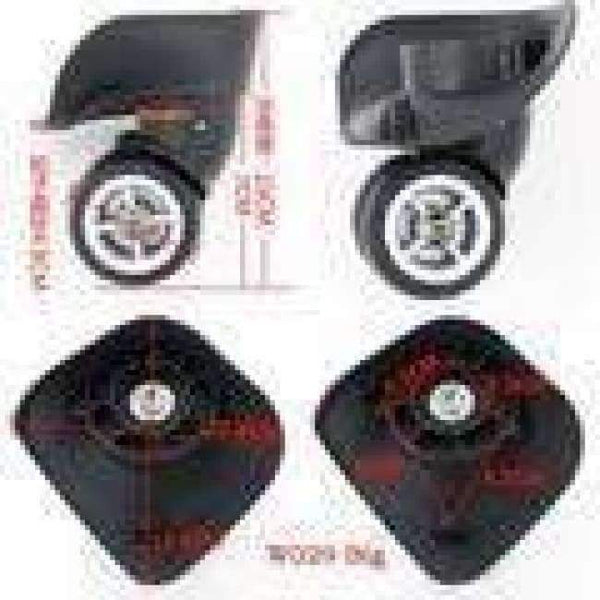 Planet Gates GUGULUZA Travel Bags Replacement Luggage Wheels 2 pcs Left & Right Universal Suitcase Parts Wheel Accessories W069