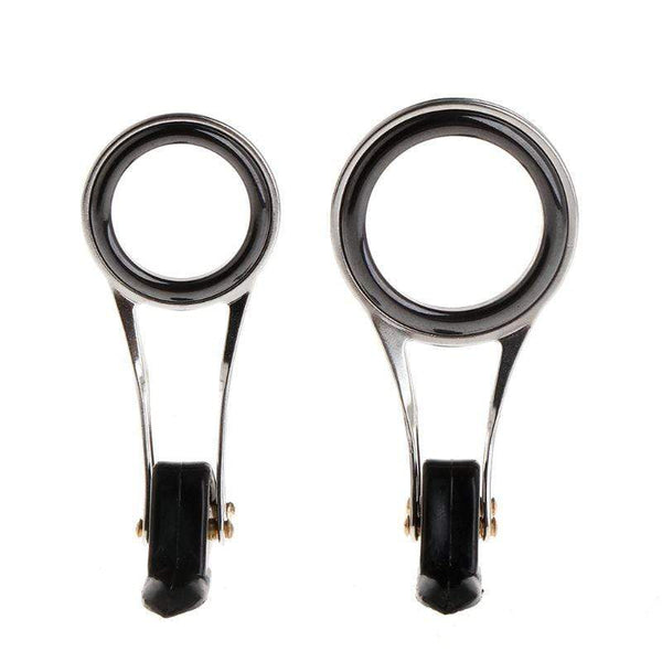 Planet Gates Guide Ring Fishing Rod Pole Line Guides Top Rings Folding Stainless Steel Telescopic DIY Eye Ring Repair Kit Tackle