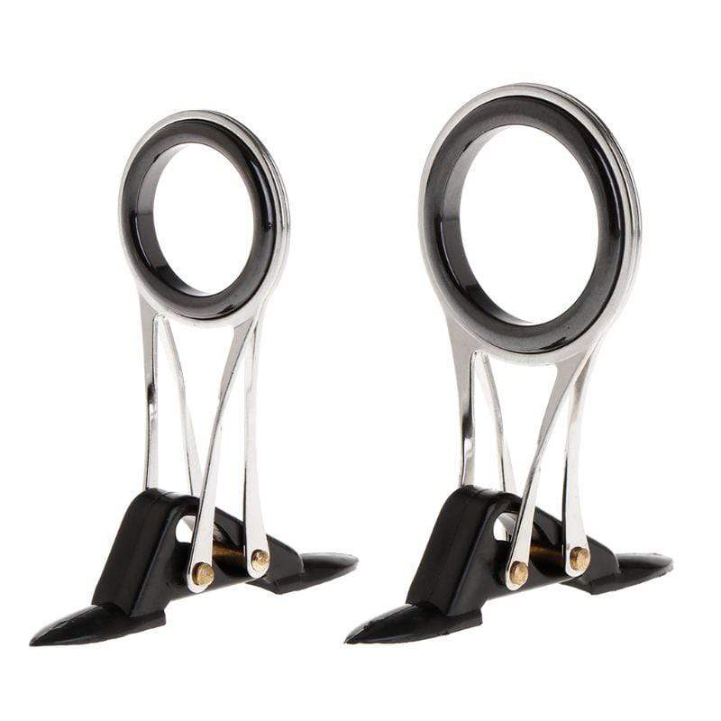 Planet Gates Guide Ring Fishing Rod Pole Line Guides Top Rings Folding Stainless Steel Telescopic DIY Eye Ring Repair Kit Tackle