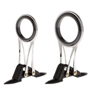 Planet Gates Guide Ring Fishing Rod Pole Line Guides Top Rings Folding Stainless Steel Telescopic DIY Eye Ring Repair Kit Tackle