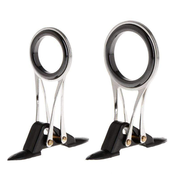 Planet Gates Guide Ring Fishing Rod Pole Line Guides Top Rings Folding Stainless Steel Telescopic DIY Eye Ring Repair Kit Tackle
