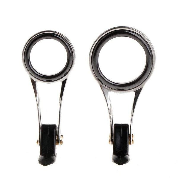Planet Gates Guide Ring Fishing Rod Pole Line Guides Top Rings Folding Stainless Steel Telescopic DIY Eye Ring Repair Kit Tackle