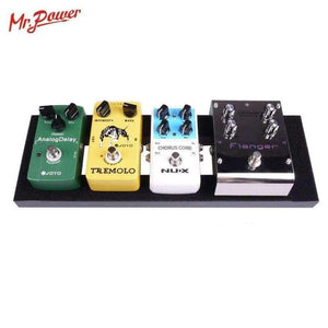 Planet Gates Guitar Effect Pedal Board Setup 40X13 CM DIY Guitar Pedalboard With Magic Tape Musical Instrument Accessory For Sale 120 B