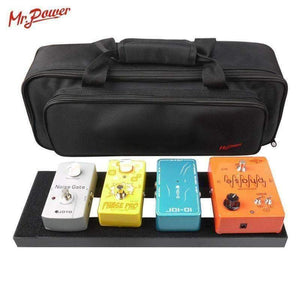 Planet Gates Guitar Effect Pedal Board Setup 40X13 CM DIY Guitar Pedalboard With Magic Tape Musical Instrument Accessory For Sale 120 B
