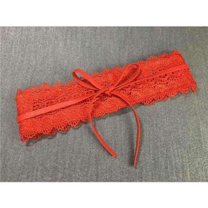 Planet Gates gules / 220cm Belt For Women Dress Bowknot Faux Leather Lace Wide Belt Self Tie Obi Cinch Waist Band Boho Belt Cinto Fashion Belt  Feminino
