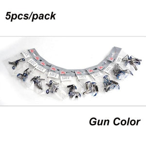 Planet Gates Gun Color / 8 5Pcs 1-9# Oval Eye Ceramic Ring Fishing Rod Guide O Ring Stainless Steel Tip Repair Kit Tackle Box Parts Circle Accessories