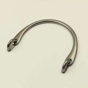 Planet Gates gunmetal (6 pieces/lot) Metal Bag Handle For Handbags Parts DIY Accessories Light Gold Gunmetal U Shape Metal Bag Handle Purse Frames