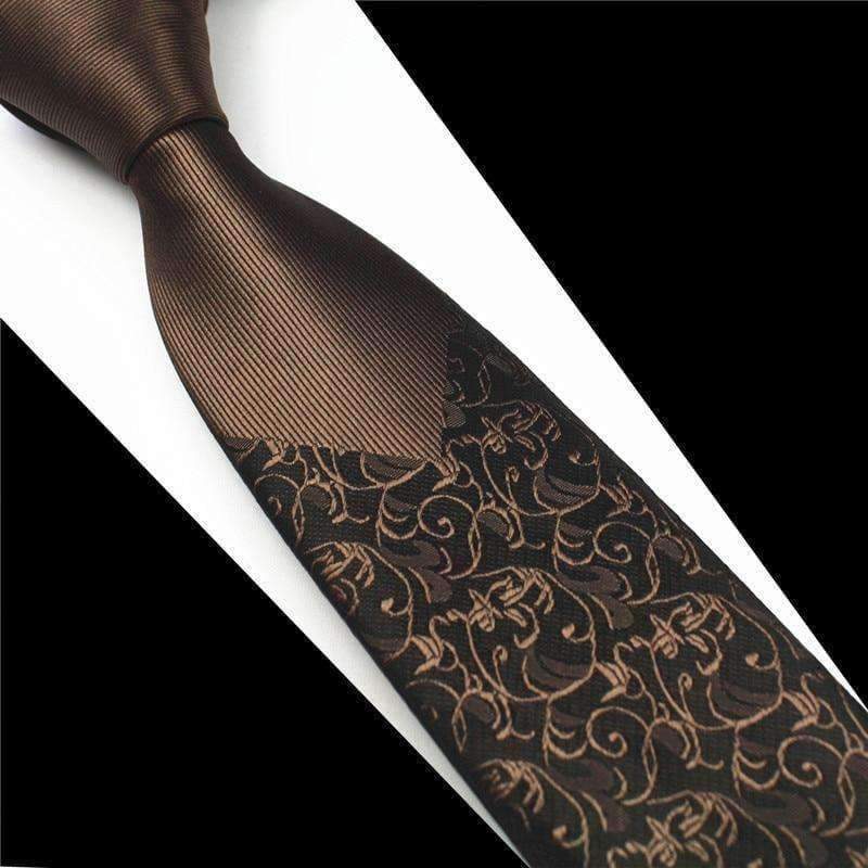 Planet Gates GUSLESON New Skinny Mens Ties Luxury Man Floral Dot Neckties Hombre 6 cm Gravata Slim Tie Classic Business Casual Tie For Men
