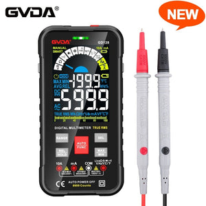 Planet Gates GVDA New Smart Multimeter Auto Range 1000V 10A Digital Capacitance Tester True RMS REL Ohm Hz AC DC Voltage Meter Multimetro