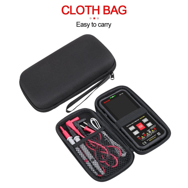 Planet Gates GVDA New Smart Multimeter Auto Range 1000V 10A Digital Capacitance Tester True RMS REL Ohm Hz AC DC Voltage Meter Multimetro