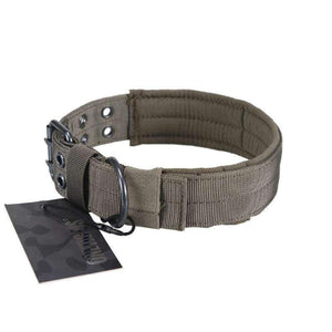 Planet Gates GY L Size Military Tactical Pet Dog Collar Camouflage Hunting Airsoft Paintball Training Gear Adjustable Dog Collar