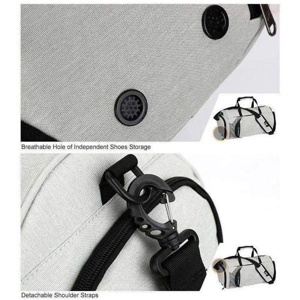 Planet Gates Gym Bags For Training Bag 2018 Tas Fitness Travel Sac De Sport Outdoor Sports Shoes Women Dry Wet Gymtas Yoga Bolsa XA103WA