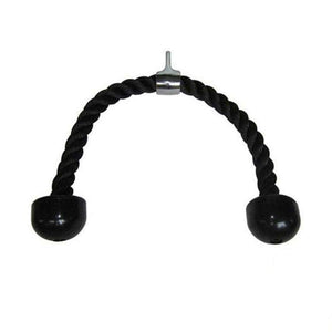 Planet Gates Gym Cable Push up Pull Down Arm Rope Press Bar Cable Attachment for Workout Fitness Body Building Gym Equipment (Black)