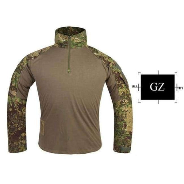 Planet Gates GZ / L Multicam Combat Shirt Hunting Clothes G3 BDU Airsoft Tactical emerson Army Military Wargame Multicam Black Shirt