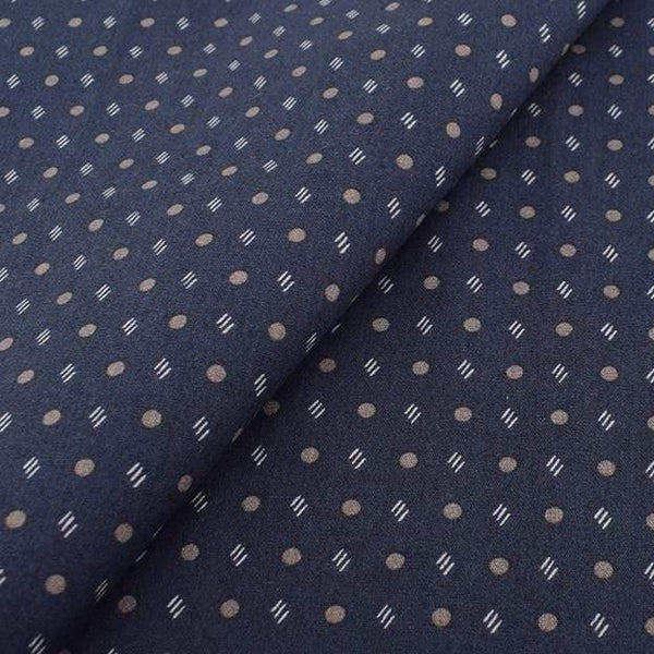 Planet Gates H 1 Piece / 100x145cm Chainho,Geometric Patterns,Printed Plain Cotton Fabric,DIY Quilting&Sewing Poplin Material For Baby&Children's Dress,Shirt,Skirt