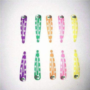 Planet Gates H 50Pcs Fashion Girl Bow Hairpin BB Clip Children Barrette Metal Hairpins Cartoon Flower Hairgrip Women Jewelry Hair Accessories