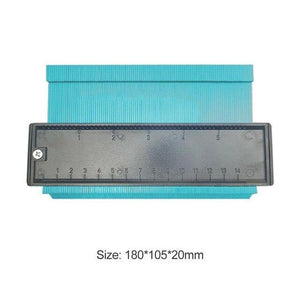 5/6/10in Plastic Contour Gauge Irregular Shaper Profile Ruler Gauge Duplicator Template Curvature Scale Tiling Laminate Tool